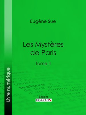 cover image of Les mystères de Paris, Tome 2
